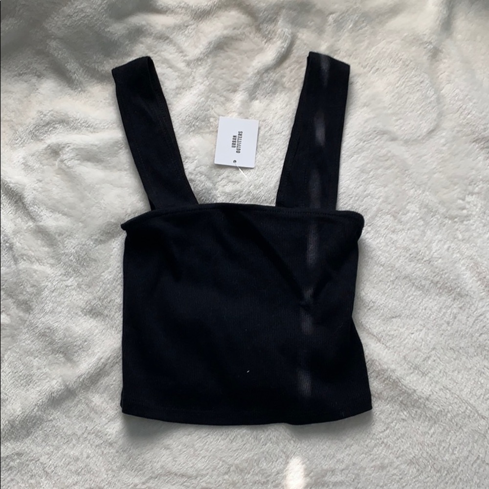 Black tank top